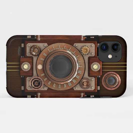  Steampunk-camera #1B Case-Mate iPhone Case (Achterkant (horizontaal))