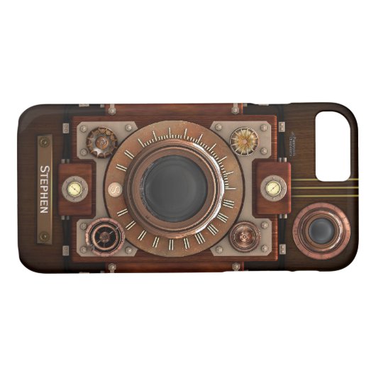  Steampunk-camera #1C Case-Mate iPhone Case (Achterkant (Horizontaal))