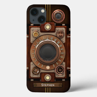  Steampunk-camera #1C iPhone 13 Hoesje
