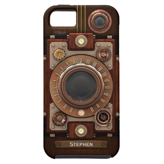  Steampunk-camera #1C Case-Mate iPhone Case (Achterkant)