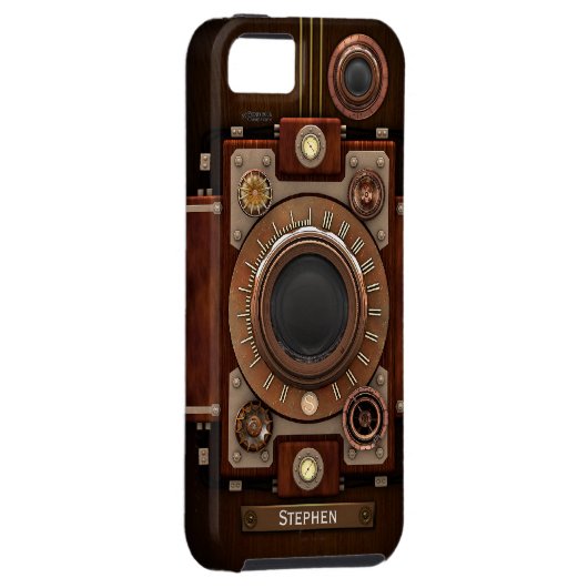  Steampunk-camera #1C Case-Mate iPhone Case (Back/Rechts)