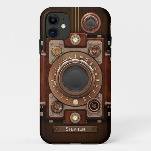  Steampunk-camera #1C Case-Mate iPhone Case (Achterkant)