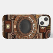 Steampunk-camera #1C iPhone Hoesje (Achterkant horizontaal)