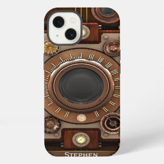  Steampunk-camera #1C iPhone 13 Hoesje