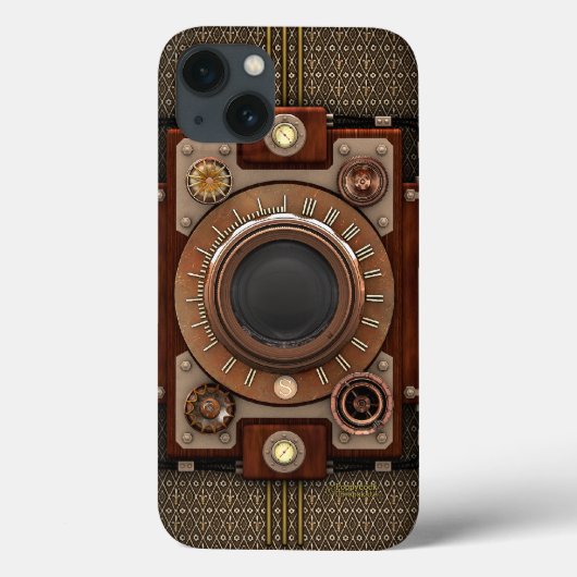 Steampunk-camera #1D (De Luxe!) Case-Mate iPhone Case (Achterkant)