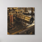Steampunk Camera Canvas Art Afdruk (Voorkant)