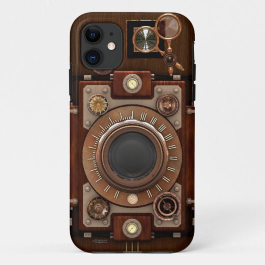 Steampunk  camera Case-Mate iPhone case (Achterkant)