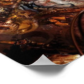 Steampunk Camera Eye Poster (Hoek)