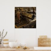 Steampunk Camera Poster (Keuken)