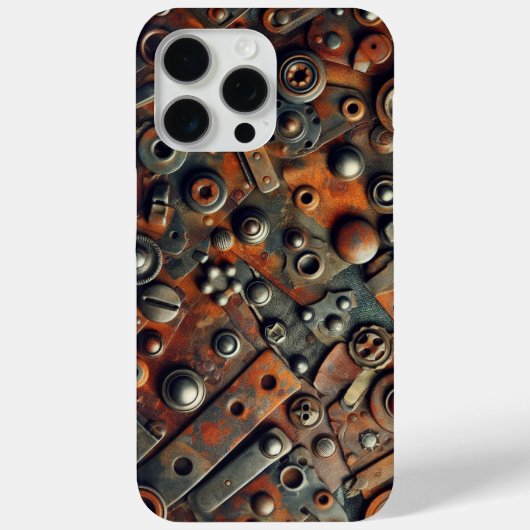 Steampunk Camo, Camouflage Case-Mate iPhone Case (Achterkant)