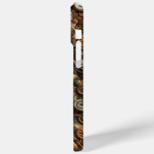 Steampunk Camo, industrieel ontwerp, camouflage Case-Mate iPhone Case (Achterkant / Links)