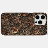 Steampunk Camo, industrieel ontwerp, camouflage Case-Mate iPhone Case (Achterkant (horizontaal))