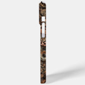 Steampunk Camo, industrieel ontwerp, camouflage Case-Mate iPhone Case (Achterkant / Links)