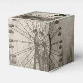 Steampunk Carnaval Top Hoed Bruiloft Favor Box Bedankdoosjes