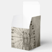 Steampunk Carnaval Top Hoed Bruiloft Favor Box Bedankdoosjes (Geopend)