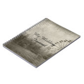 Steampunk Carnival Top Hat Wedding Journal Notitieboek (Linkerzijde)