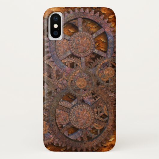 Steampunk Case-Mate iPhone Case (Achterkant)