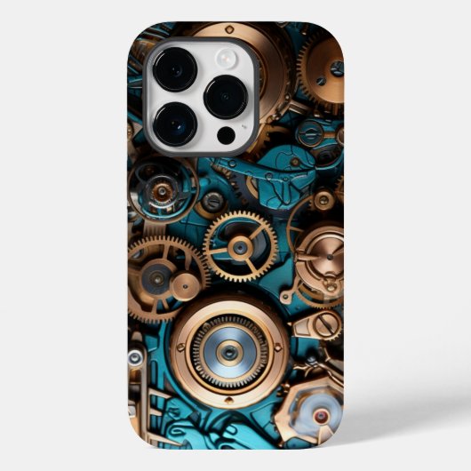 Steampunk Case-Mate iPhone Case (Achterkant)