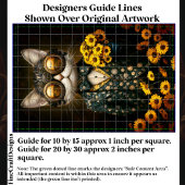 Steampunk Cat, Bloempak, Bloemen CY9R Decoupage Tissuepapier