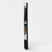 Steampunk Cat - Bovenste hoed en rode gele glazen Case-Mate iPhone Case (Achterkant/links)