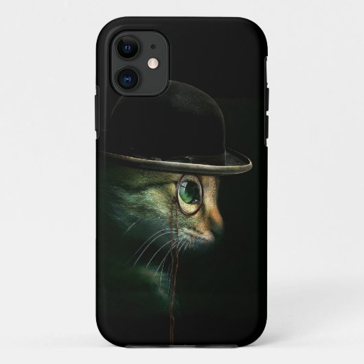 Steampunk Cat Case-Mate iPhone Case (Achterkant)