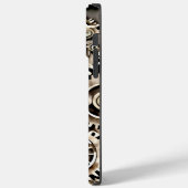 Steampunk Cat Goggles - iPhone X 14 PRO MAX Hoesje (Achterkant / Links)