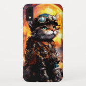 Steampunk Cat II Case-Mate iPhone Case (Achterkant)