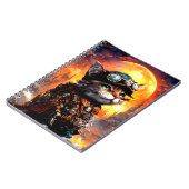 Steampunk Cat II Notitieboek (Linkerzijde)