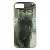 Steampunk Cat iPhone Case (Achterkant)