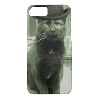  Steampunk Cat iPhone Case
