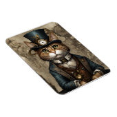 Steampunk Cat Magneet (Rechterzijde)