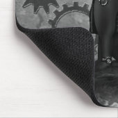 Steampunk Cat Muismat (Hoek)