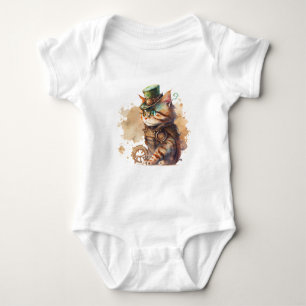 Steampunk Cat Schattig en Cute Romper