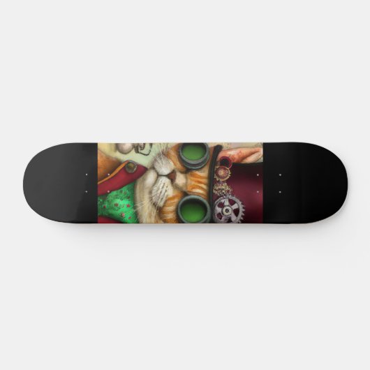 STEAMPUNK CAT SKATEBOARDS (Horizontaal)
