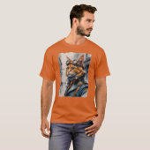 Steampunk Cat! T-shirt (Voorkant volledig)