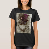 Steampunk Cat T-shirt (Voorkant)
