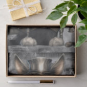 Steampunk Cat Tissuepapier (Geschenk)