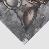 Steampunk Cat Tissuepapier (Detail)