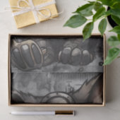 Steampunk Cat Tissuepapier (Geschenk)