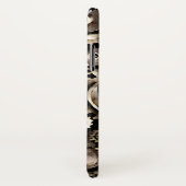 Steampunk Cat Wearing Goggles - iPhone X Hoesje (Achterkant / rechts)