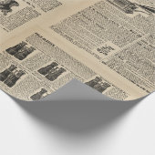 Steampunk-cataloguspagina's Cadeaupapier (Hoek)