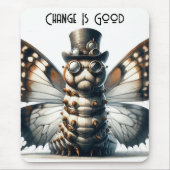 Steampunk Caterpillar Muismat (Voorkant)