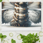 Steampunk Caterpillar Theedoek (Gevouwen)