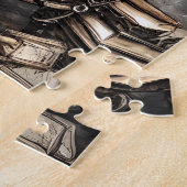  Steampunk Cauldron Spell Boeken en Klokken Legpuzzel (Zijkant)