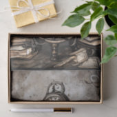  Steampunk Cauldron Spell Boeken en Klokken Tissuepapier (Geschenk)