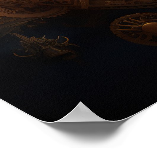 Steampunk Celestial Art Poster (Hoek)