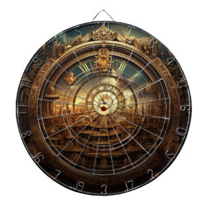 Steampunk Celestial Dartboard Dartbord