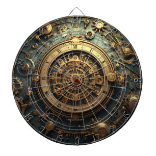 Steampunk Celestial Dartboard Dartbord