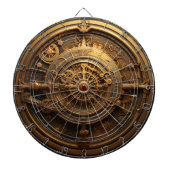 Steampunk Celestial Dartboard Dartbord (Voorkant)