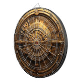 Steampunk Celestial Dartboard Dartbord (Voorkant Rechts)